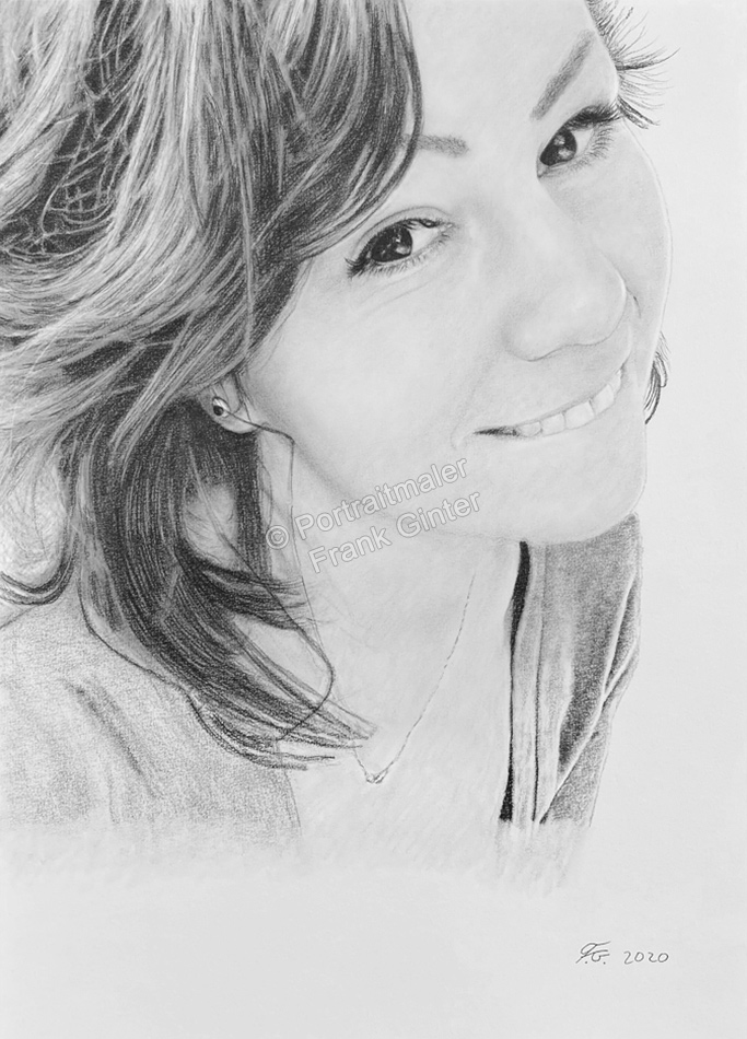 Bleistiftzeichnungen-Portrait-Frau-05